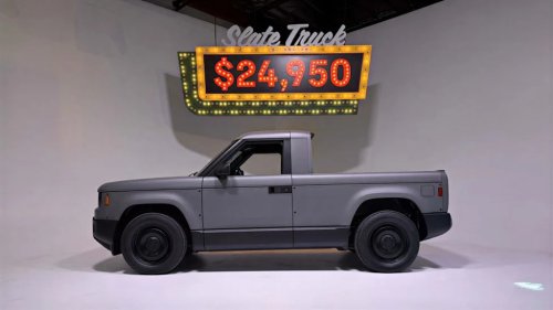 Slate, Slate’s $26,400 EV Truck Is America’s Cheapest – No Radio Included