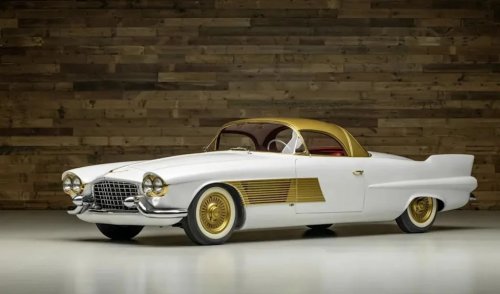 After 73 Years Hidden From View, This One-Off Gold-Plated 1953 Cadillac Concept Heads to Auction