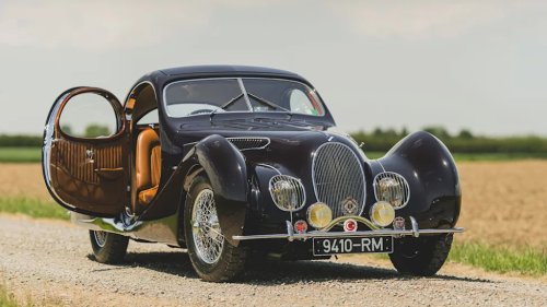 A 1938 Talbot-Lago T150-C SS Teardrop Coupe in Photos