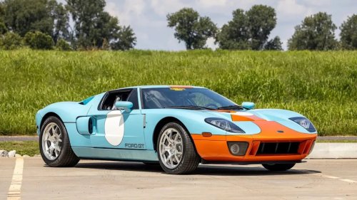 This 2006 Ford GT Heritage Edition Has Spent 20 Years Barely Moving—Now It Just Sold for $2.1 Million