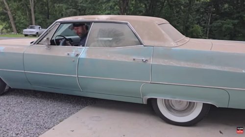 Low-Mileage 1968 Cadillac DeVille Is Brought Back To Life After Spending 14 Years In A Barn