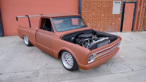 Chevy, This Driveway-Built '67 Chevy C10 Packs A Modified LS3 V8 And A 6-Speed Manual