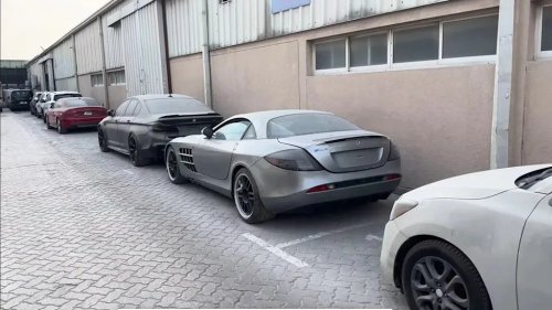 Dust-Covered Million-Dollar Machines: YouTubers Stumble Across Abandoned Supercars in Dubai