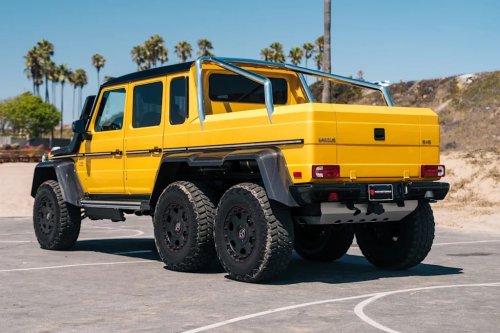 Mercedes, This Mercedes-AMG G65 6x6 Had to Hide Out from the Russians