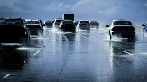 Why Do Roads Look Soapy After It Rains?