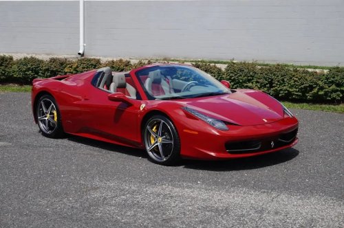 2013 Ferrari 458 Spider for Sale With 7,000 Miles