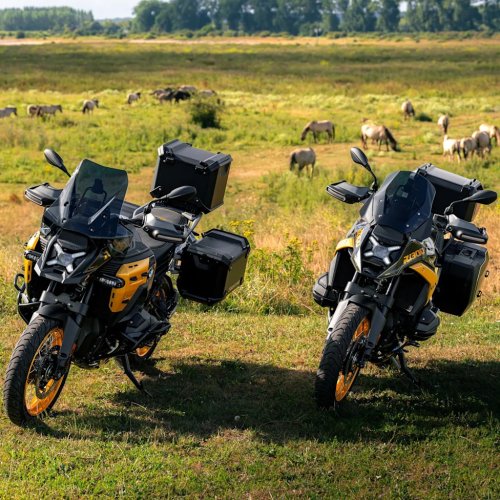 BMW Gives Its Top Adventure Touring Bike an Eye-Catching Rare Metal Uplift
