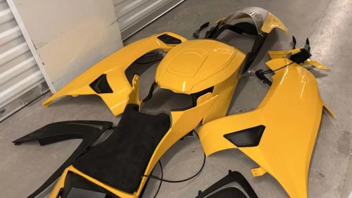 Someone Just Bought Damon Motors' Prototype EV Superbike In a Storage Locker Auction