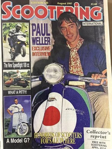Famous Paul Weller ‘Stanley Road' Lambretta Heads to Auction
