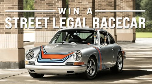 Porsche, SCCA Foundation Sweepstakes: Win a 1967 Porsche 911S in Martini Livery or $80,000 Cash
