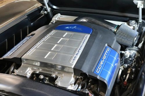 Chevrolet, Chevrolet Corvette, 1964 LS9-Powered Chevrolet Corvette Restomod for Sale With 295 Miles on the Build