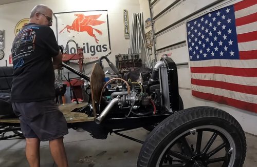 Mad Scientist Straps a Tractor Turbo to a 100-Year-Old Ford Model T—and It Actually Works