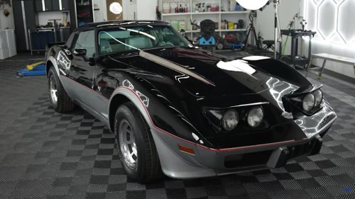 Detailer Broke A Rare Part When Giving An Abandoned 1978 Corvette Pace Car Its First Wash In 20 Years