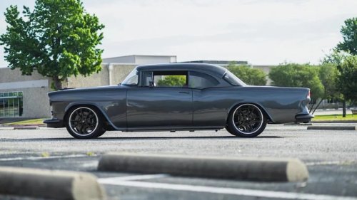 Chevrolet, 1955 Chevrolet Bel Air Restomod With Supercharged LS V8 And Art Morrison Chassis For Sale At $...