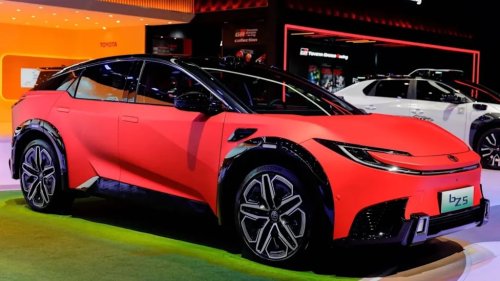 Toyota debuts updated bZ5 in China at nearly half the price of a Tesla Model Y