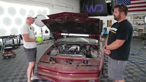 83-Year-Old Reunites With His Firebird After It's Been Parked For 3 Decades