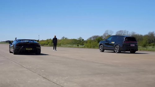 SUV, Lamborghini, SuperCar, This Is What Happens When a $50K Chinese SUV Races a Lamborghini Huracan Supercar