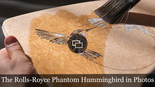 Rolls-Royce’s Latest One-Off Phantom Has Hummingbird-Inspired Details Made From Abalone Shells
