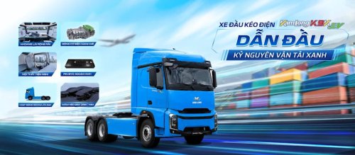 Battery, Kim Long launches first battery-powered heavy truck in Vietnam
