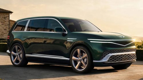 The 2027 Genesis GV90 Has Coach Doors, Swiveling Seats, and One Wild Luxury Trick