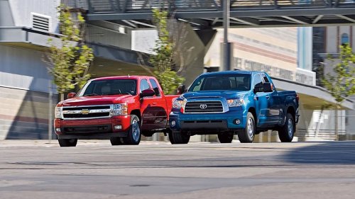 Toyota, Chevy, Toyota Came for Chevy’s Truck Crown. The Silverado Wasn’t Ready to Give It Up.