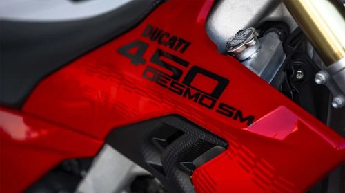 Ducati Just Debuted a Supermoto With Desmo450 SM. We're All Going To Jail