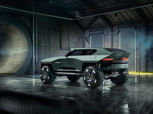 Aston Martin, SUV, Aston Martin Designed a Crazy V-12 Off-Road SUV That You Can Drive (Virtually)