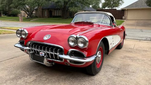 This Rare 1960 Corvette Has Been In The Same Family For 65 Years — Headed To Auction