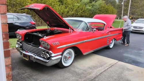 Chevy, 1958 Chevy Impala Is Being Sold With an Astonishing 60 Trophies