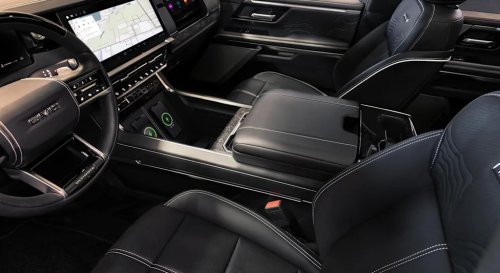 2027 GMC Sierra Gets Even Fancier With Articulating Screen and Headrest Speakers
