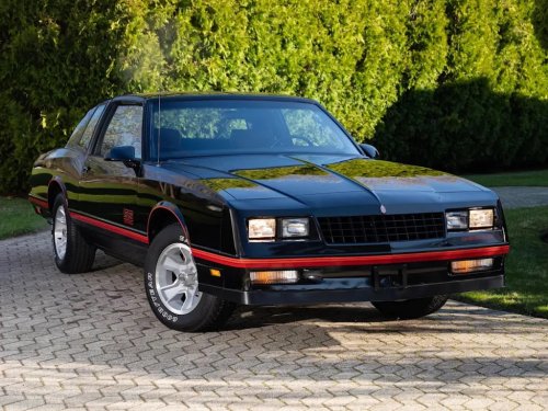 1987 Chevrolet Monte Carlo SS Aero Coupe for Sale With 752 Miles