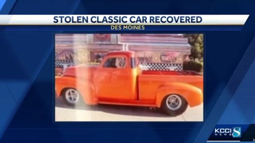 Stolen Classic Cars Recovered — Rising Values Have Made Collectibles Prime Targets for Thieves
