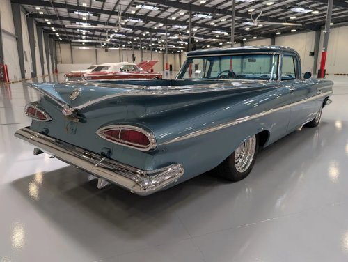 Chevrolet, Chevrolet El Camino, 1959 Chevrolet El Camino: A Pro-Touring Restomod Built for George Poteet at GAA Classic Car Auction