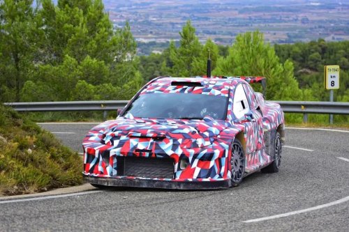 New Toyota Celica Takes Shape in Latest Rally Prototype Sighting