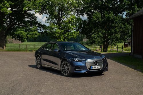 Take a Closer Look at the 2027 Mercedes-Benz C-Class EV (Photo Gallery)
