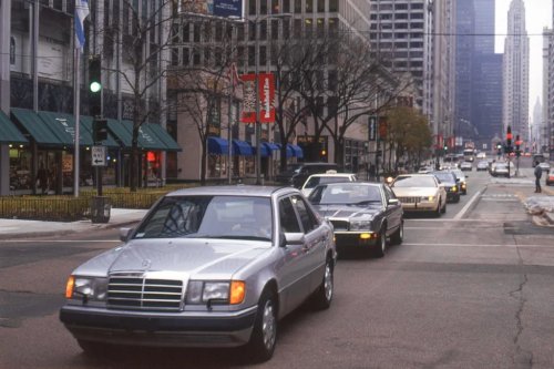 A Photo Tour of the 1993 Luxury Sedan Comparison Test