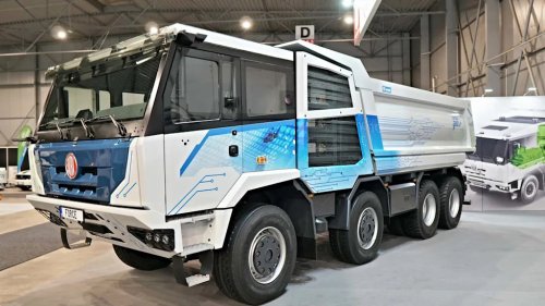 Tatra's Insane 8x8 Off-Road Truck Goes Electric For The First Time