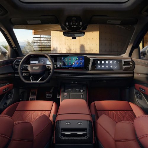 Audi, Audi Q7, Audi SQ7, SUV, Audi's Newest Q7 Three-Row Luxury SUV Revealed with 591-HP V-8-Powered SQ7 Sibling
