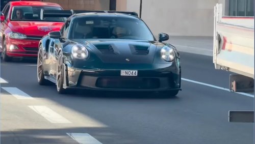 Lando Norris Keeps Driving His Porsche 911 GT3 RS Through Monaco Instead Of a Track Where It Belongs