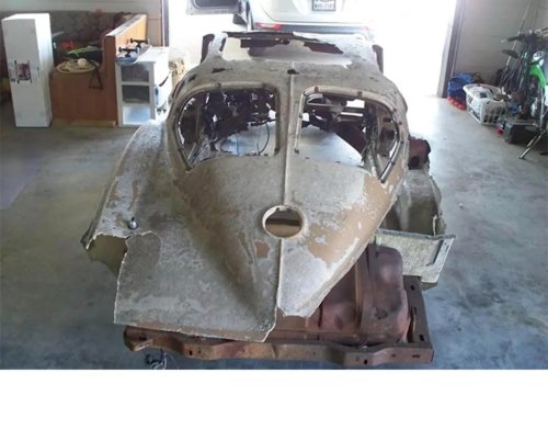 Fire-Scarred 1963 Corvette Split-Window Shell Hits $25K on Bring a Trailer — And the Internet Can't Agree