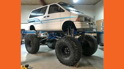 Ford, Suzuki, De Tomaso, Ford Aerostar Monster Truck, Suzuki Katana Restomod, De Tomaso Pantera: The Dopest Cars I Found For Sale Online