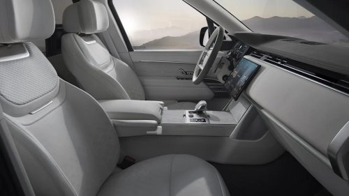 The Range Rover Electric in Photos