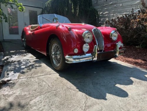 Jaguar, Jaguar XK, Saratoga Automobile Museum Auction Spotlight: This 1956 Jaguar XK 140 Roadster Is a Showstopper