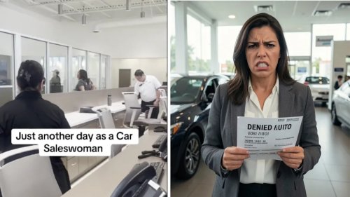 ‘You’re Telling Me I Can’t Get the Car?’ Woman Reacts After Auto Loan Denial at Dealership — Video Goes Viral on X
