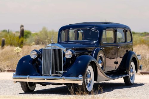 1935 Packard Twelve Series 1208 Seven-Passenger Sedan: Grand American Luxury at Its Absolute Peak on Bring a Trailer