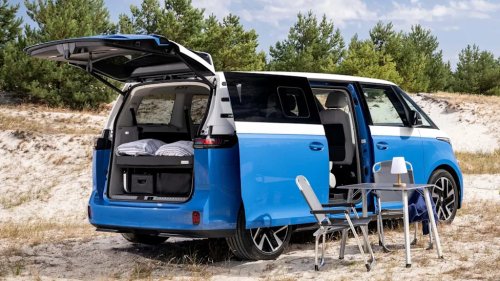 VW Turned The ID. Buzz Into An Electric Camper Van. The U.S. Is Next.