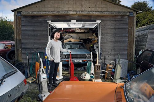 400 vacuum cleaners and 16 classic cars? This enthusiast prizes them all