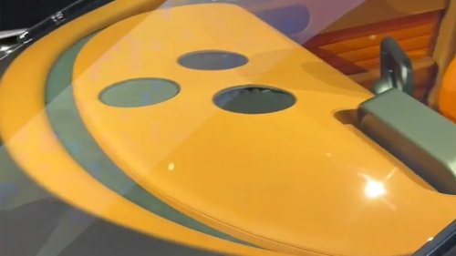 Nobody Noticed the Giant Smiley Face on the Ferrari Luce’s Dashboard