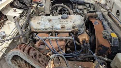 Junkyard Find: 1974 Ford Courier with Cologne V6 swap