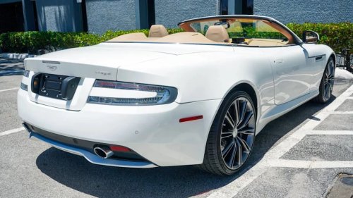 2012 Aston Martin Virage Volante With Hand Built V12 Listed For Sale at $42,999 With 59,499 miles